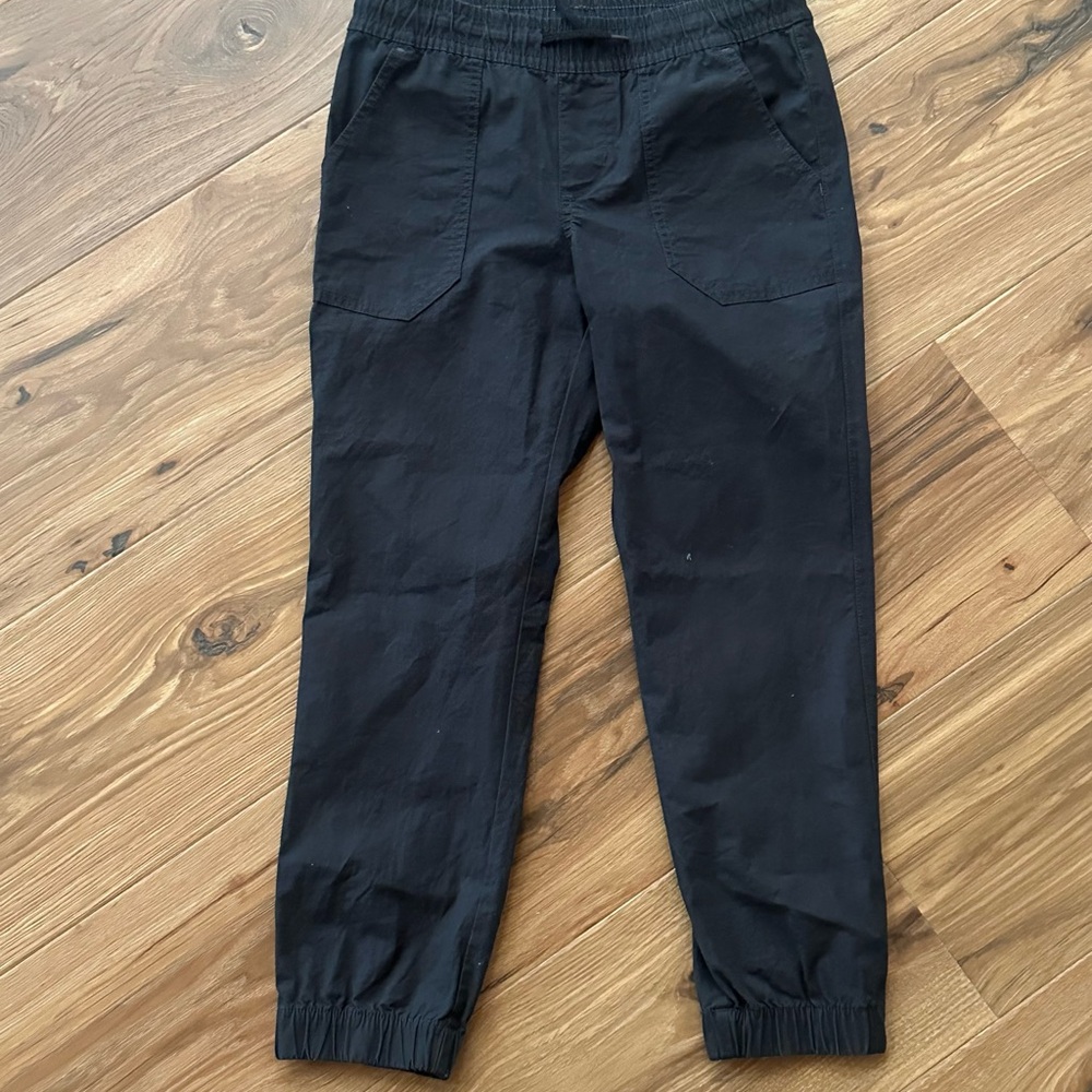 Boys Black Jogger Pants